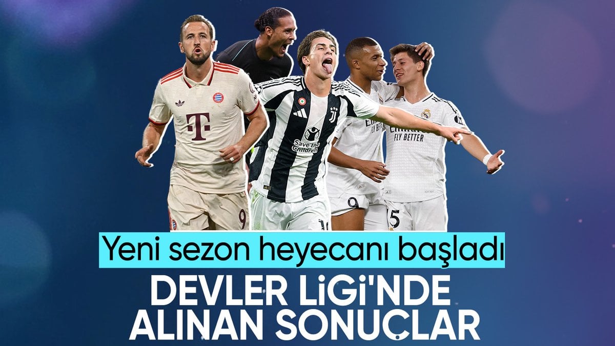 UEFA Şampiyonlar Ligi’nde yeni sezon heyecanı başladı