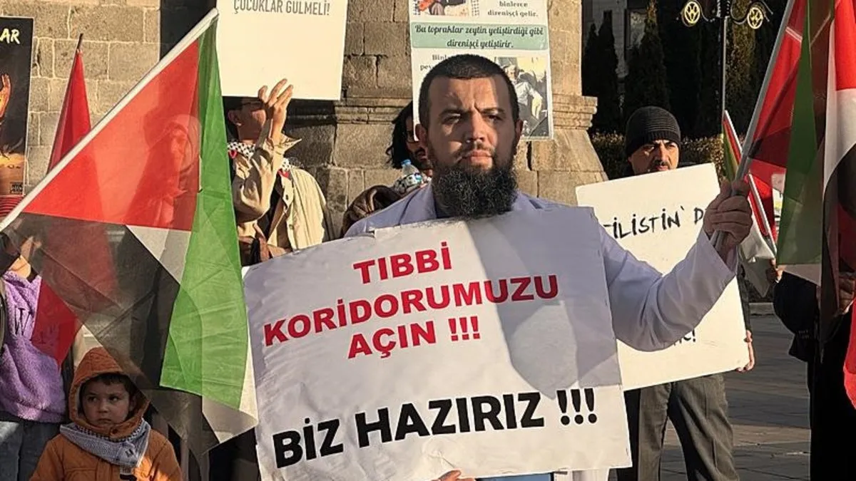 Tıbbi koridor açın!