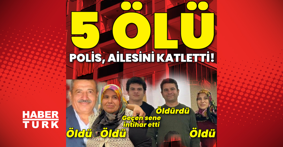 Polis memuru, oğlunun ölümünden sorumlu tuttuğu eşi ve ailesini katletti: 5 ölü!